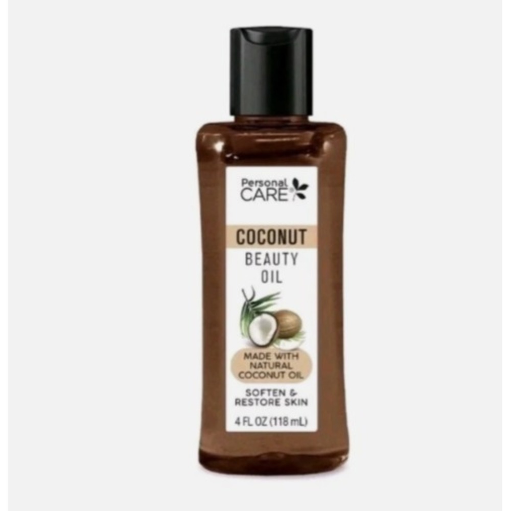 Personal Care Coconut Body Oil Made W/ Natural Coconut Oil 4 Fl Oz 2-Pack - Picture 4 of 4